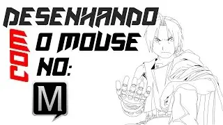 Mangá Studio - Desenhando no Mouse SpeedArt (Edward Elric - Full Metal)