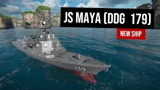 JS Maya — New Ship in Modern Warships
