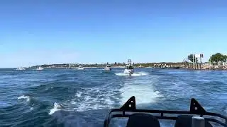 Marine Rescue NSW vessels returning to Lake Macquarie