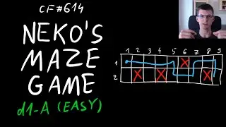 Codeforces problem NEKO's Maze Game (div1A)