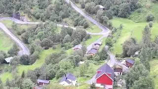 Вид со смотровой площадки Hotel Utsikten Bellevue