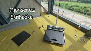 Kobercové čtverce Tarkett, pokládka v kanceláří