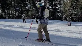 Alpine Adventures #11  - First day on skis ever!