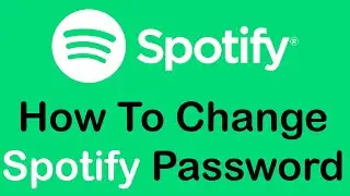 How To Change Spotify Password On PC | Reset Spotify Password