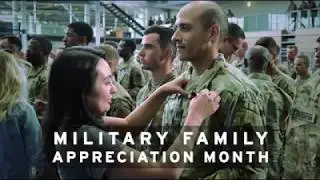 Military Family Appreciation Month video