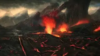 LAVA landscape volcanic C4D and Final Cut Pro