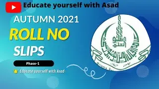 How to download Roll no slip |AIOU|BA/B.Ed|Exams #aiou #aiounewsupdates #aiouexamnews