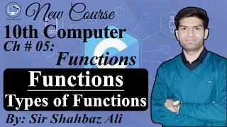 Introduction to Functions in C Programming | Types of Functions | 10th Computer Chapter 5