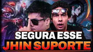QUEM DISSE QUE JHIN SUP É RUIM ? DUO @Brucer