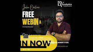 Join for a free webinar on 18th June and learn about Data Science.