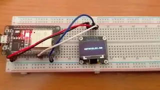 Подключаем дисплей с помощью I2C к ESP32, программа на MicroPython.