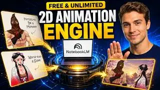 Turn NotebookLM into a VIRAL 2D Animation Video Engine (FREE & UNLIMITED)