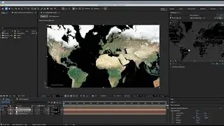 After Effects Map Animation with Real Monthly Satellite Imagery (GeoLayers + NIMBO)