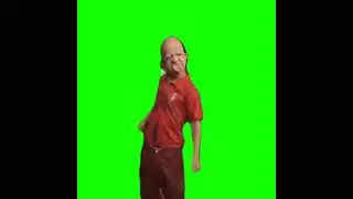 The bald wrinkly man dancing green screen #shorts