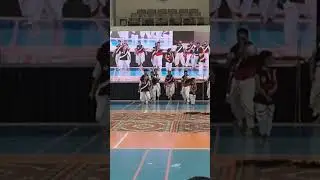 Kerala Martial arts Kalaripayattu performance at yoga day in Qatar