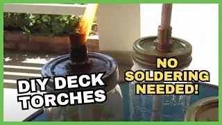 How To Make DIY Tiki Torches Step by Step