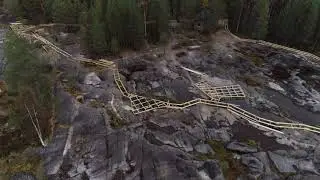 Беломорские петроглифы строительство дорожек