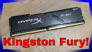 Kingston Fury 8GB 2400Mhz Dimm testing and review, Dual-channel HX424C15FB3/8
