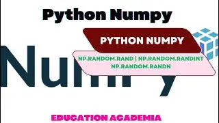 Different Random Functions in Numpy