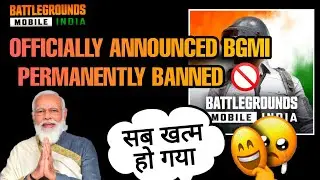 Government Officially Announced BGMI Permanently BANNED 🚫😭|| Esports kaise Aagee Badhe ga😭