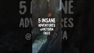 5 Insane Adventures at Victoria Falls #adventure #victoriafalls #africaincoming #travel