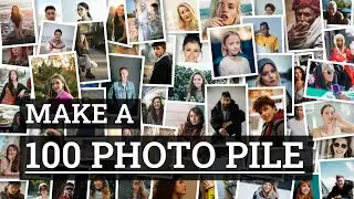 Make a 100 Photo Pile in 60 Seconds | TurboCollage