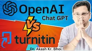 Turnitin's AI Detection Tool || Turnitin vs Open AI (Chat GPT) || AI-writing detection || Hindi 2024