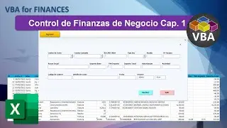 VBA Excel Control de Finanzas para Negocio Cap. 1