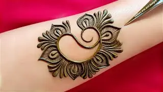 New stylish front hand mehndi design | easy mehndi design | mehndi ka design | mehndi design |mehndi