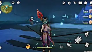 F2P Xiao & Keqing Gameplay | Genshin Impact Mobile