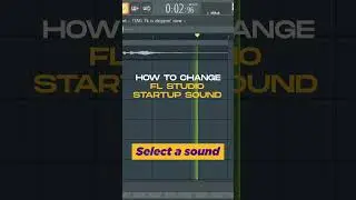 How to change FL Studio Startup Sound | #shorts