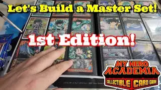 Universus My Hero Academia Collectible Card Game - Let's Build a Master Set! 1st Edition!