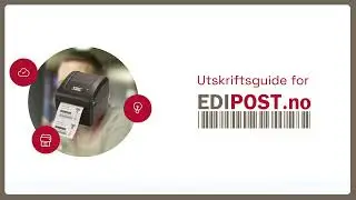 Utskriftsguide for Edipost