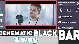 Kinemaster Se Cinematic (Frame) Video Kaise Bnaye | How to Add Cinematic Black Bar / Border in Video