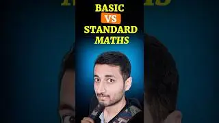 Basic Maths Vs Standard Maths !!! 