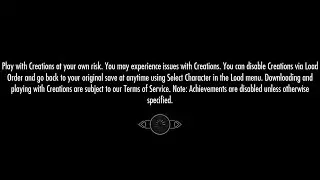 Trying to play Skyrim's Creation Club in 2024...
