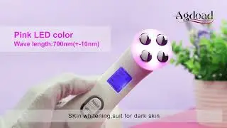 Agdoad™ 5 in 1 LED Tightening RF Skin Care Tools