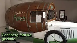 Kopenhag'da Carlsberg bira fabrikasını gezdik.