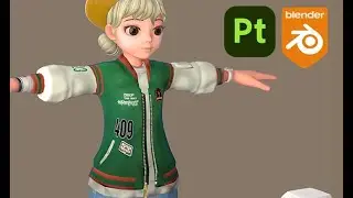 점퍼만들기 Substance  Painter  Jaket Jumper fashion