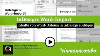 InDesign: Word-Import
