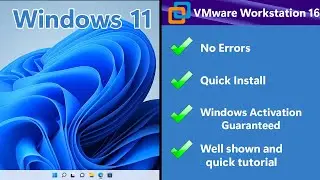How to Install Windows 11 on VMware Perfectly - VMware Workstation 16 (2022 - 2023)