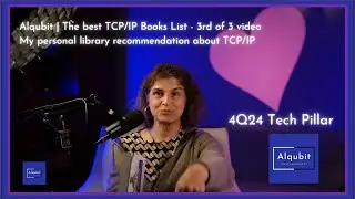 Alqubit | The best TCP/IP Books List - 3rd of 3 video My personal library about TCP/IP