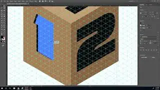 Isometric Text in Illustrator