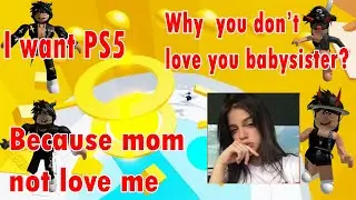 🌈 Text to speech emoji Roblox 🙅♀️🤦My mother loves my brother more than me🏳️‍🌈 #Robloxstory