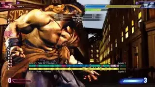 Street Fighter 6 combo de ryu con microwalk en cualquier parte