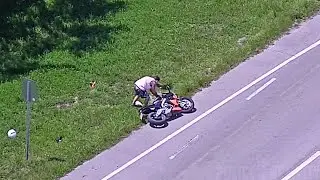 High-Speed Motorcycle Chase Ends in Crash in Vero Beach, Florida