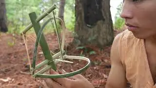 Create Amazing Easy Bird Trap for Catching the Quail Bird in the Forest Working Very Well 100%
