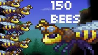 Terraria - 150 Bee Race w/ PythonGB