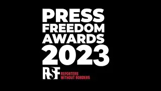 31e édition du prix RSF pour la liberté de la presse - 31st edition of the press freedom RSFAwards