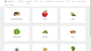 Grocery Store website development | Design Invoke